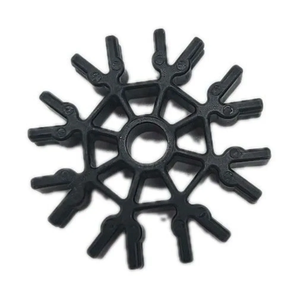 1 K'nex Black 8-way Connector Full Moon Replacement Piece Part Knex Toy #90968